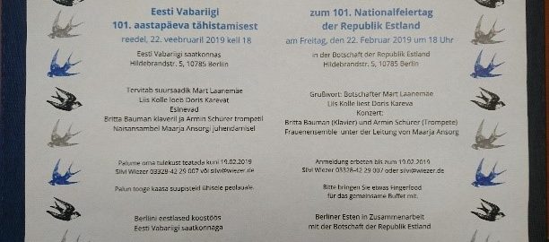 Feier anlässlich des Nationalfeiertages
