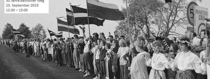 30 Jahre Baltischer Weg – eine Podiumsdiskussion
